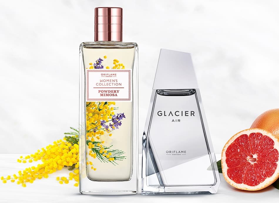 Eau de Toilette Powdery Mimosa + Glacier Air