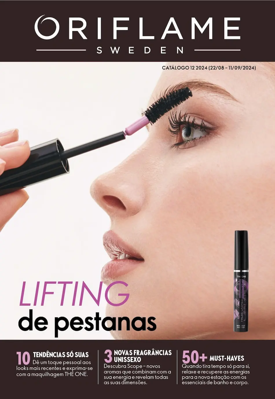 Capa do Catálogo 12 de 2024 da Oriflame