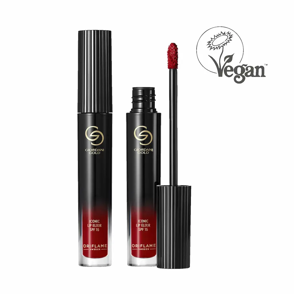 Batom Líquido Iconic Lip Elixir com FPS 15 Giordani Gold