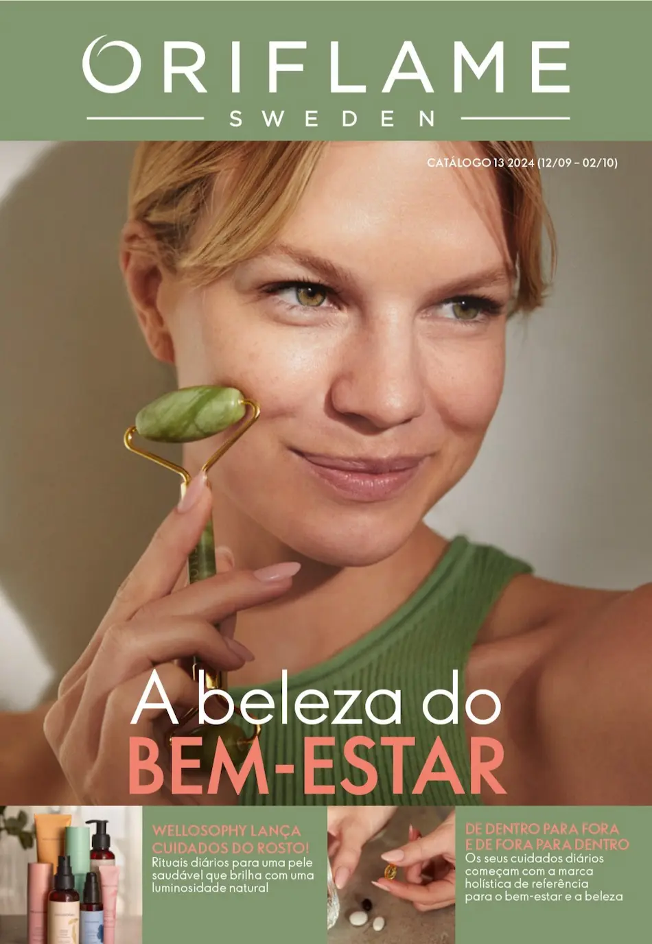 Capa do Catálogo 13 de 2024 da Oriflame