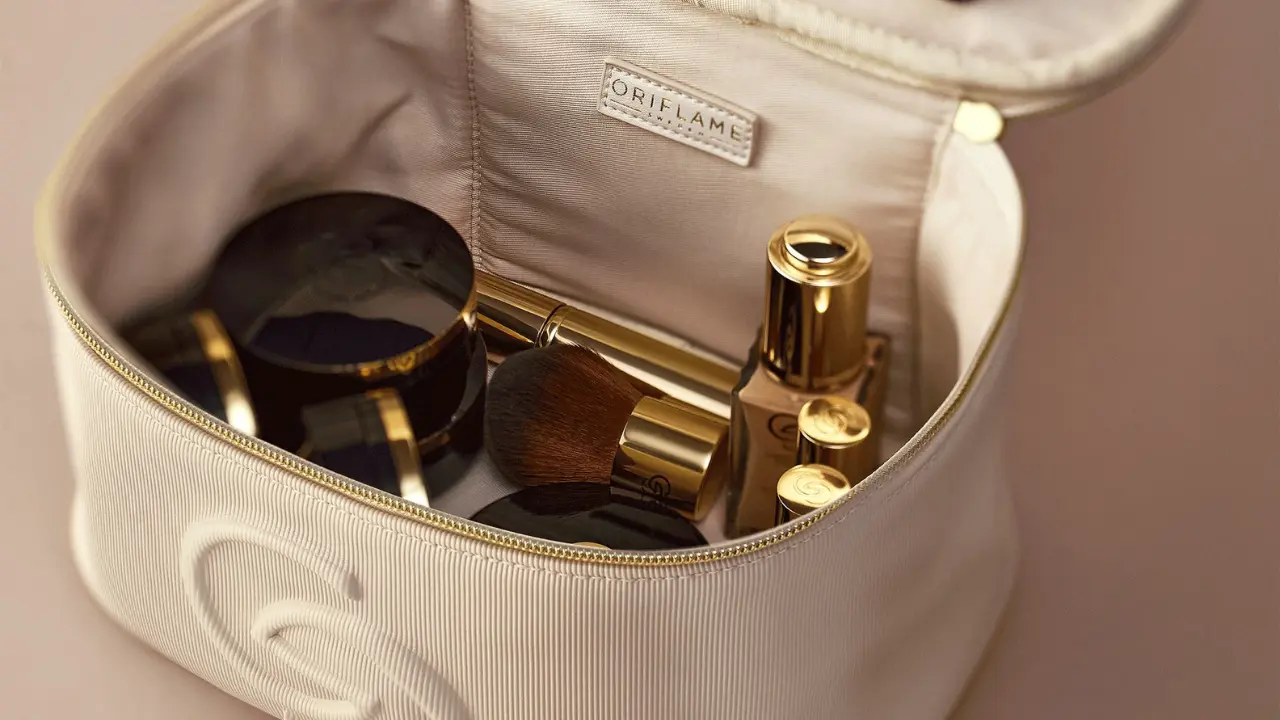 Bolsa de Cosméticos Giordani Gold