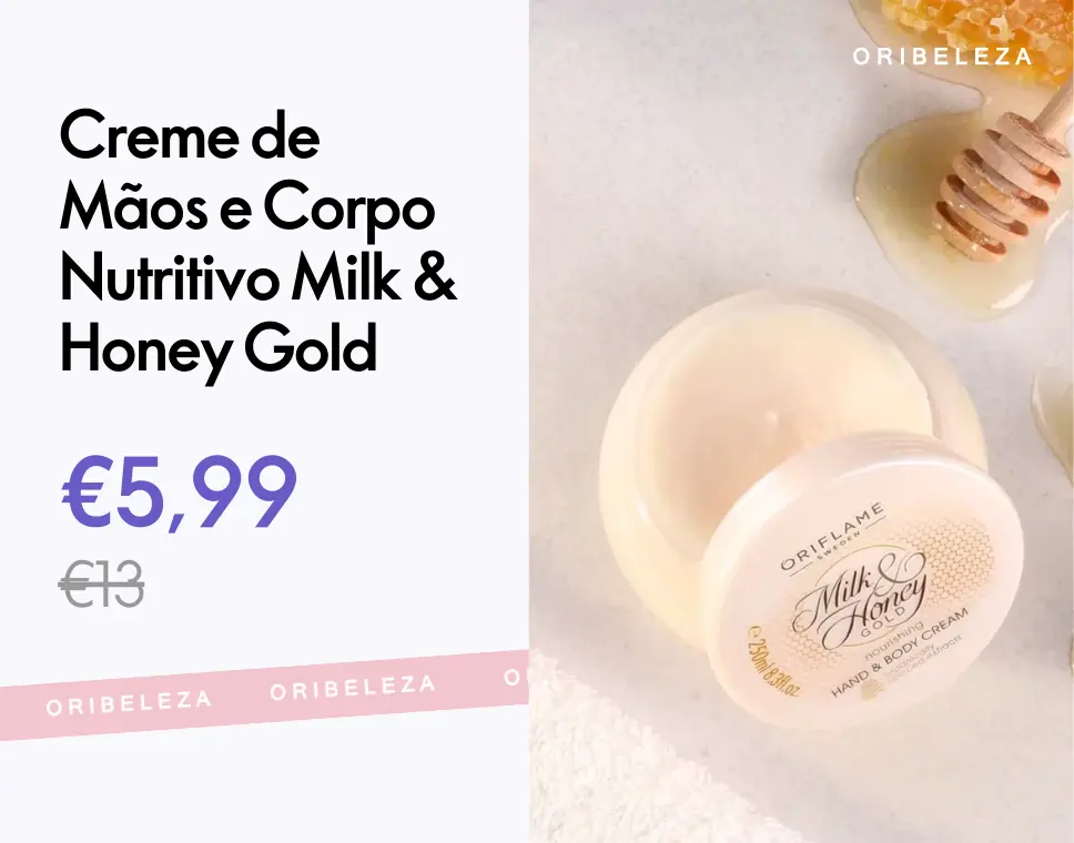 Esfoliante de Mãos Suavizante Milk & Honey Gold